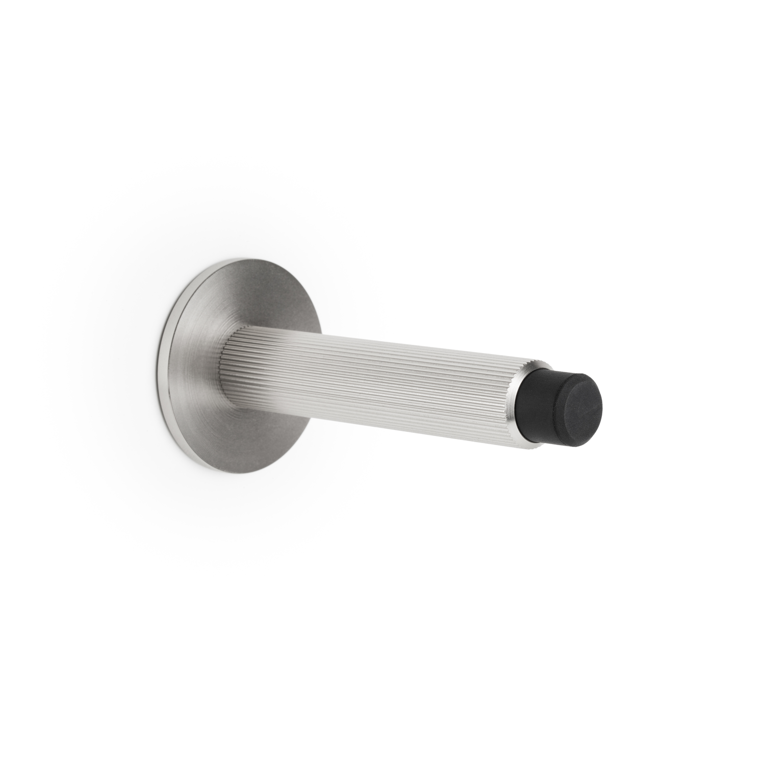 Deurstopper ARPA Ø50 aluminium rvs-look